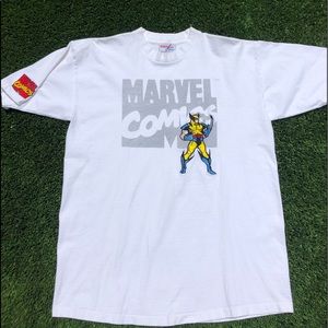 RARE VINTAGE MARVEL Comics Wolverine T shirt